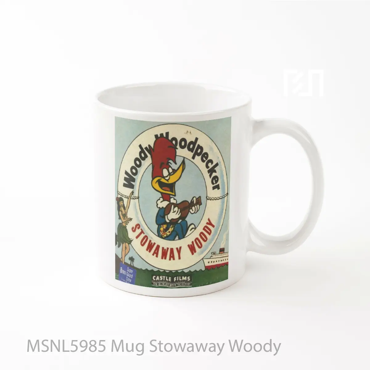 Mug Stowaway Woody Gelas Keramik Tema Film MSNL5985
