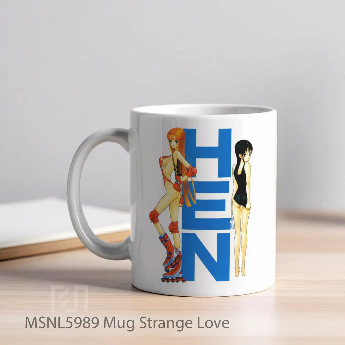 Mug Strange Love Gelas Keramik Tema Film MSNL5989 - Tampak Kiri