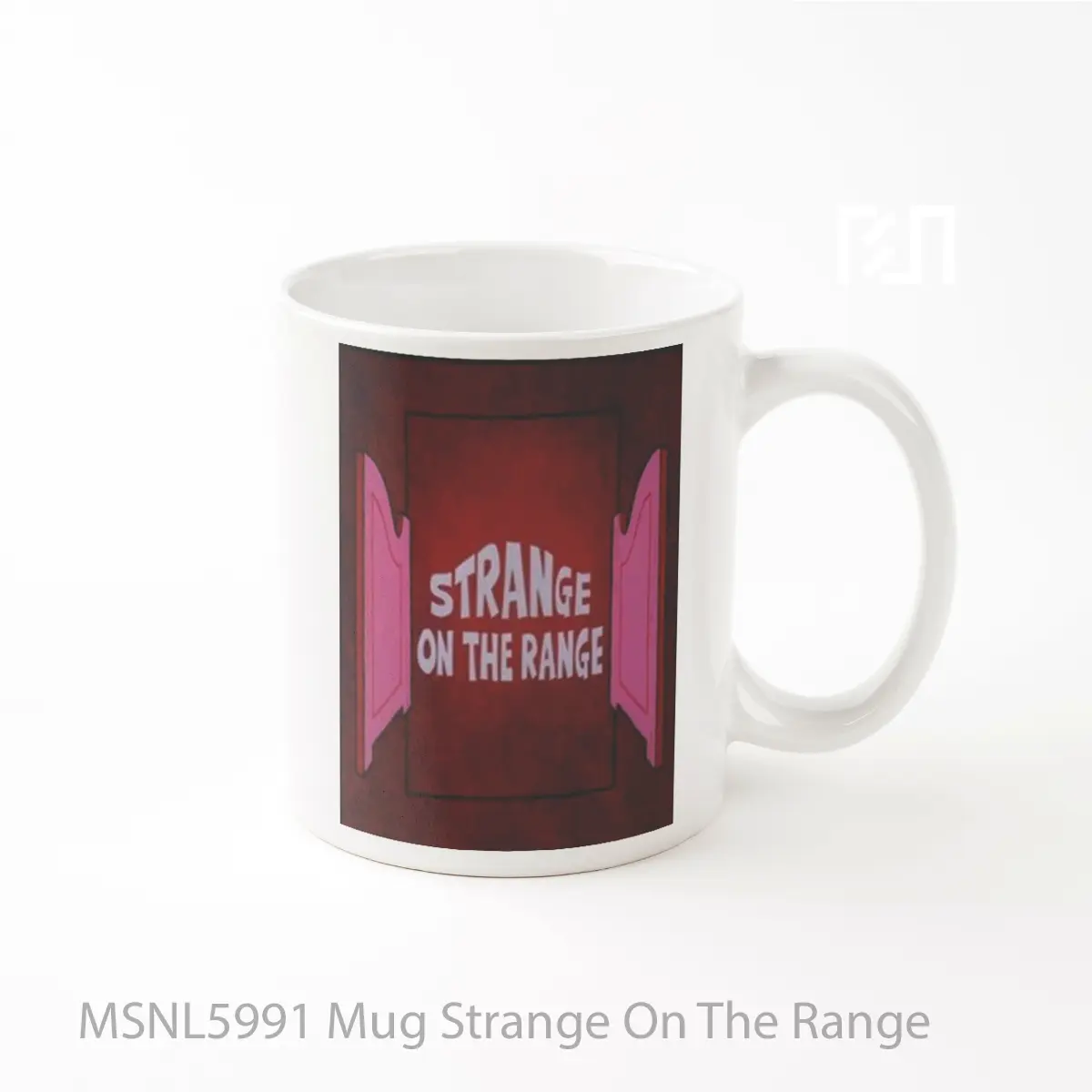 Mug Strange On The Range Gelas Keramik Tema Film MSNL5991