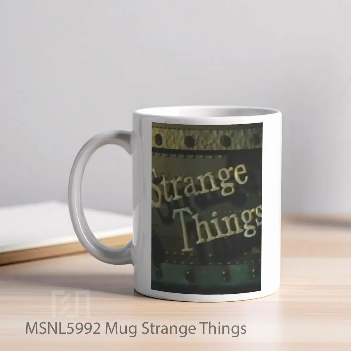 Mug Strange Things Gelas Keramik Tema Film MSNL5992 - Tampak Kiri