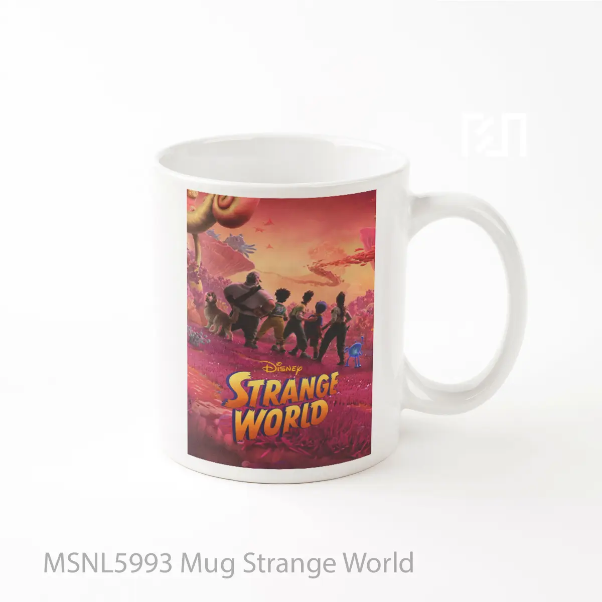 Mug Strange World Gelas Keramik Tema Film MSNL5993