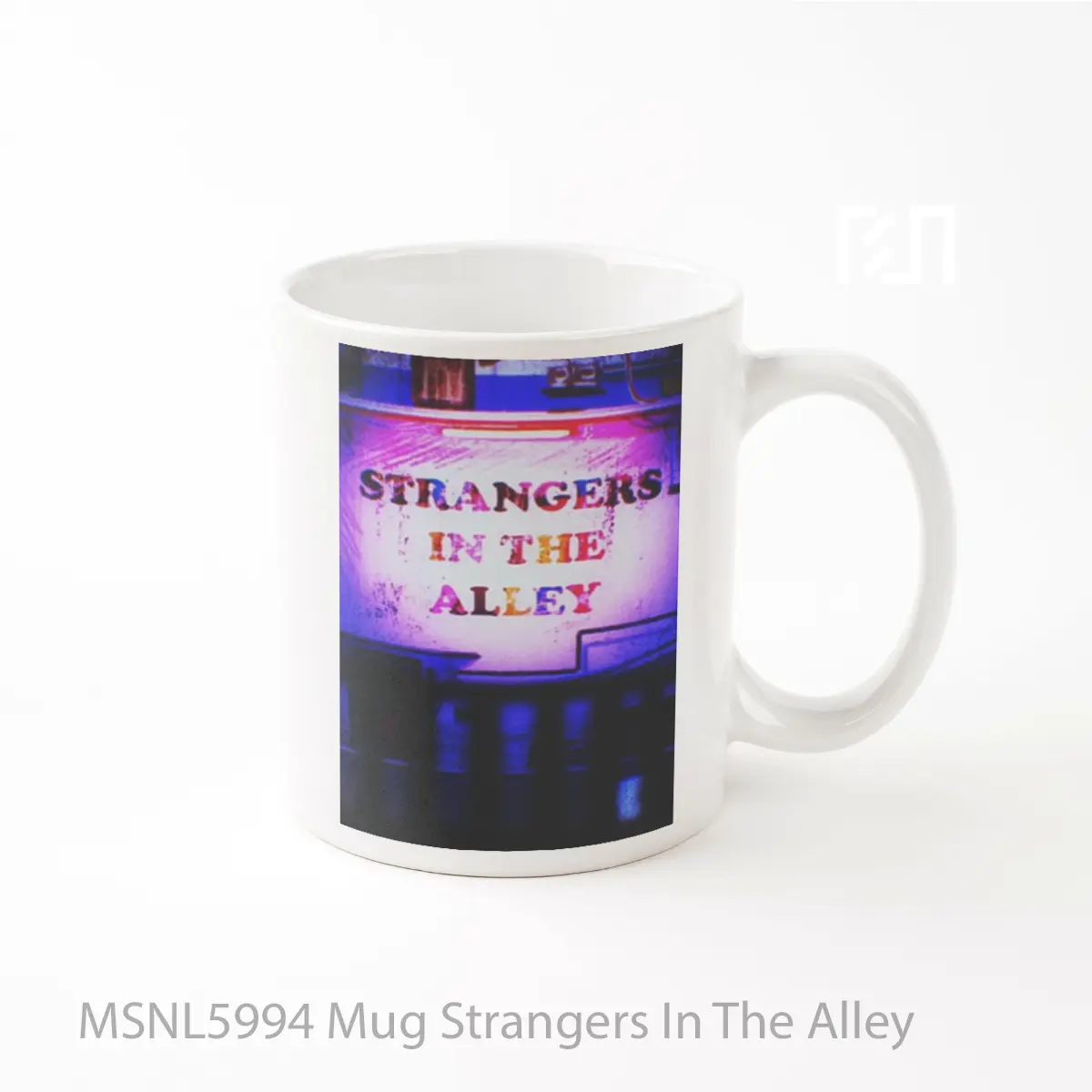 Mug Strangers In The Alley Gelas Keramik Tema Film MSNL5994