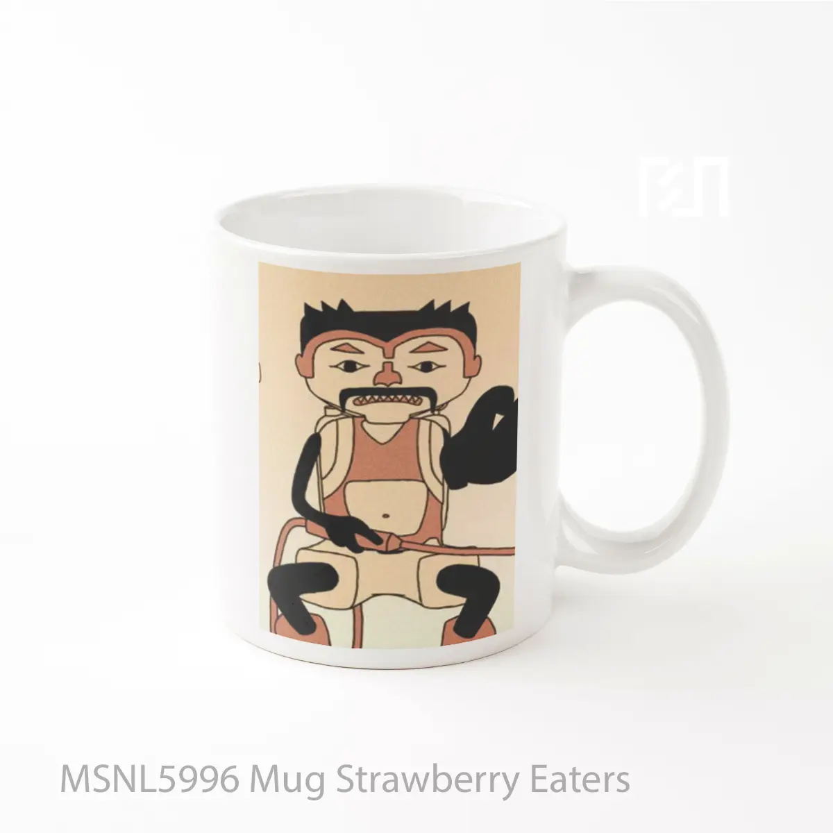 Mug Strawberry Eaters Gelas Keramik Tema Film MSNL5996