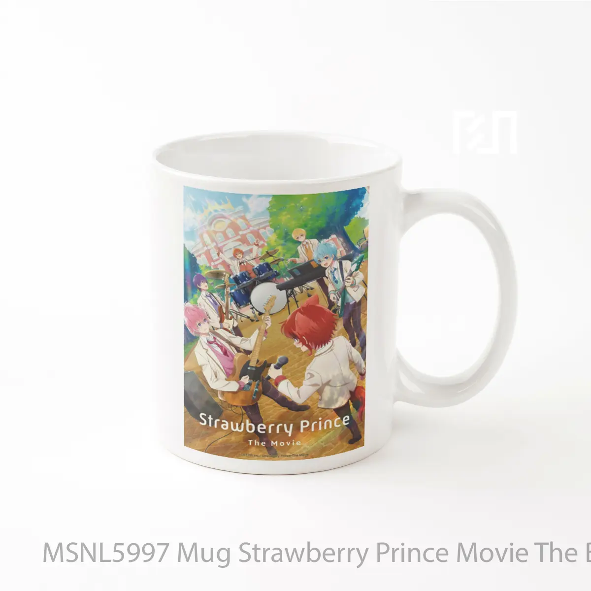 Mug Strawberry Prince Movie The Beginning Strawberry School Festival Gelas Keramik Tema Film MSNL5997