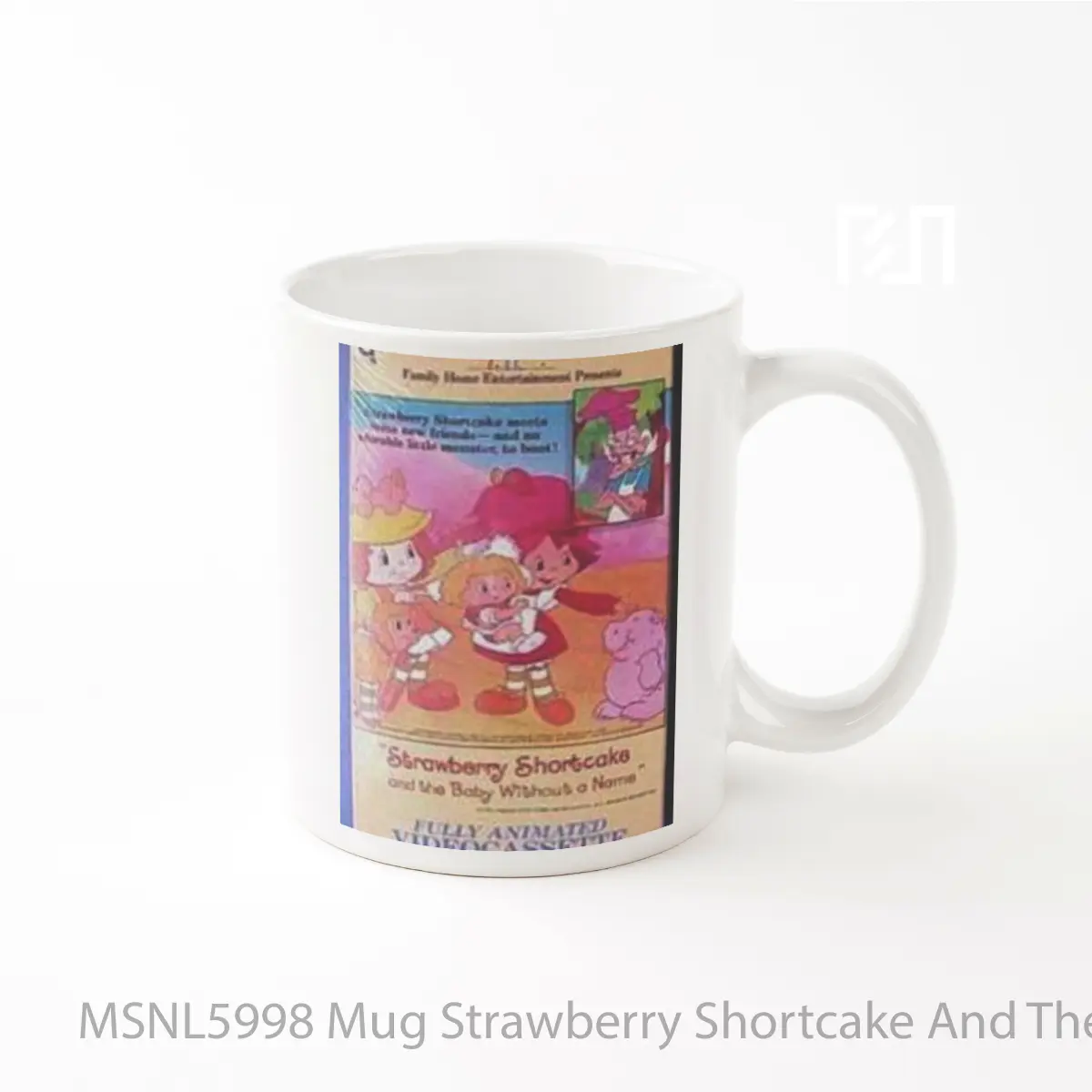 Mug Strawberry Shortcake And The Baby Without A Name Gelas Keramik Tema Film MSNL5998
