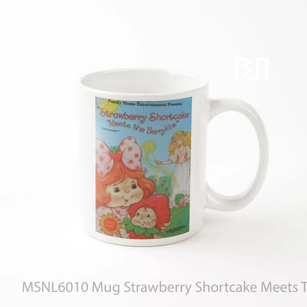 Mug Strawberry Shortcake Meets The Berrykins Gelas Keramik Tema Film MSNL6010