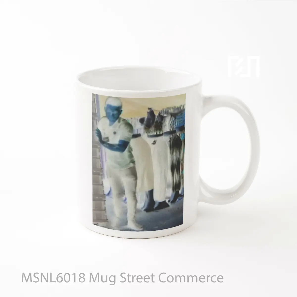 Mug Street Commerce Gelas Keramik Tema Film MSNL6018