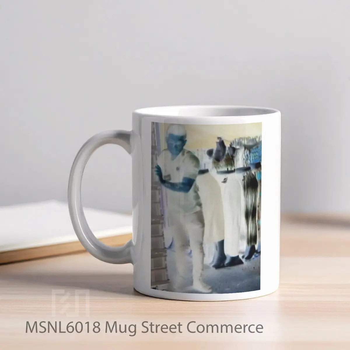 Mug Street Commerce Gelas Keramik Tema Film MSNL6018 - Tampak Kiri