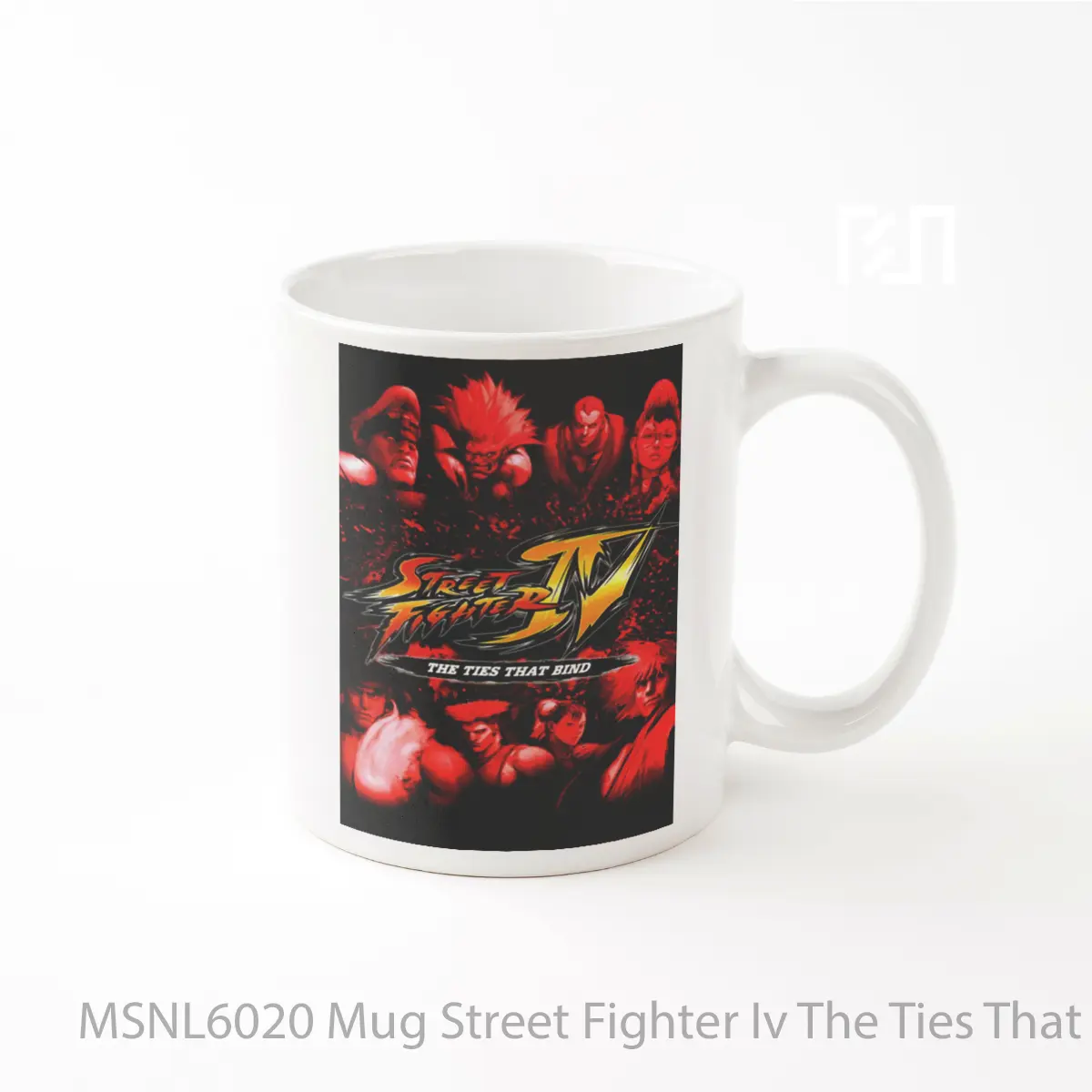 Mug Street Fighter Iv The Ties That Bind Gelas Keramik Tema Film MSNL6020