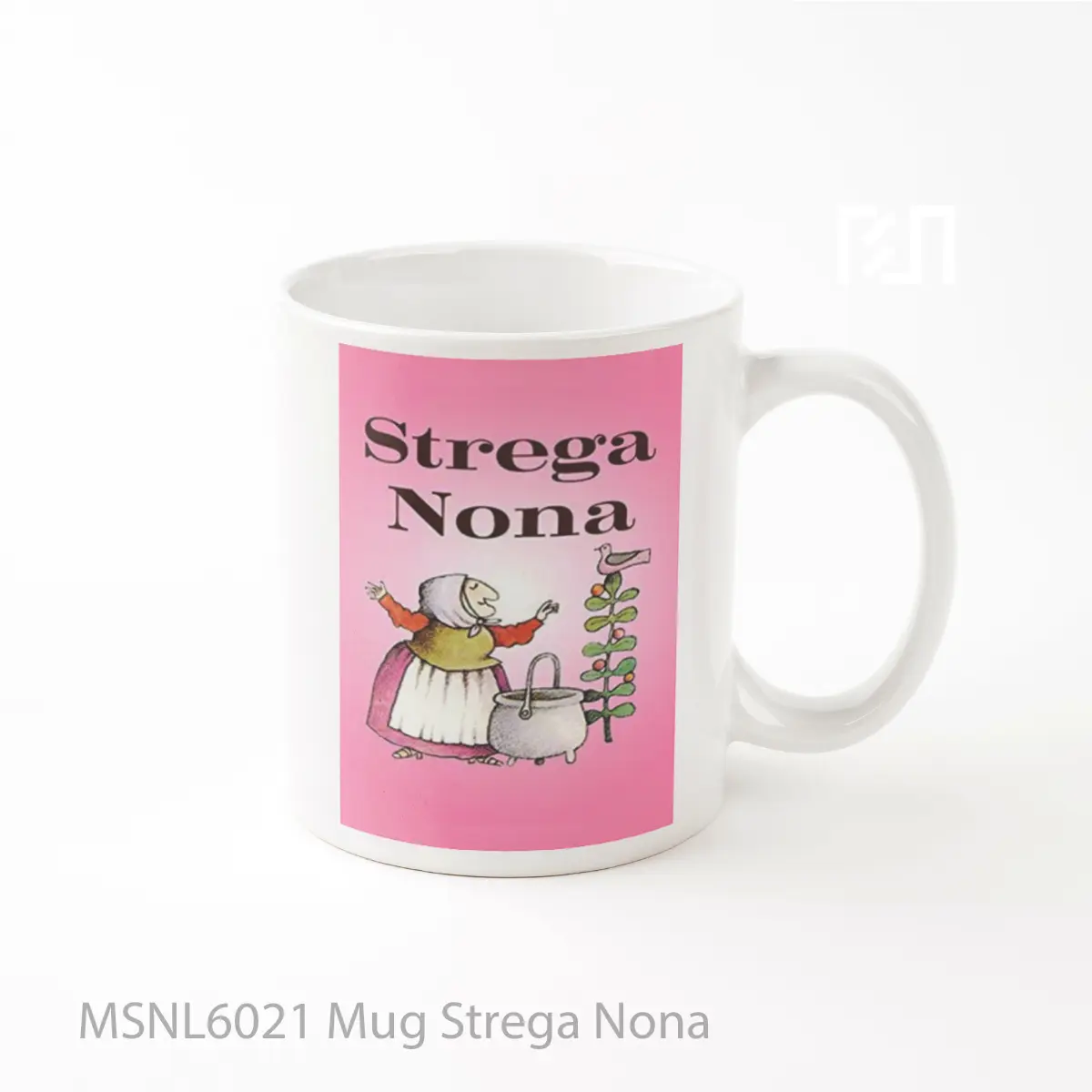 Mug Strega Nona Gelas Keramik Tema Film MSNL6021