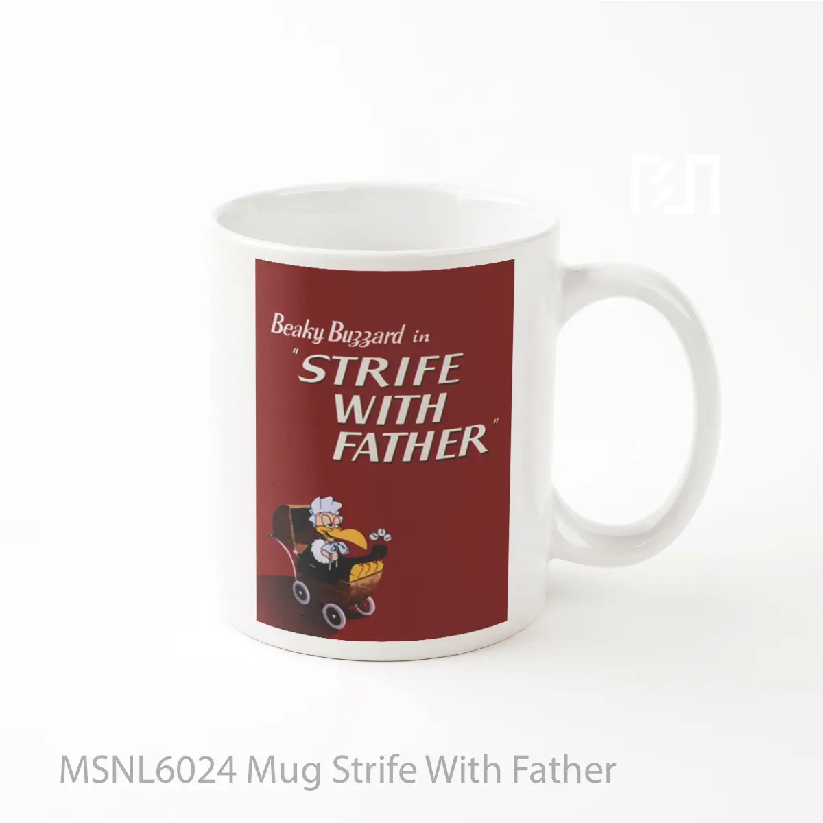 Mug Strife With Father Gelas Keramik Tema Film MSNL6024