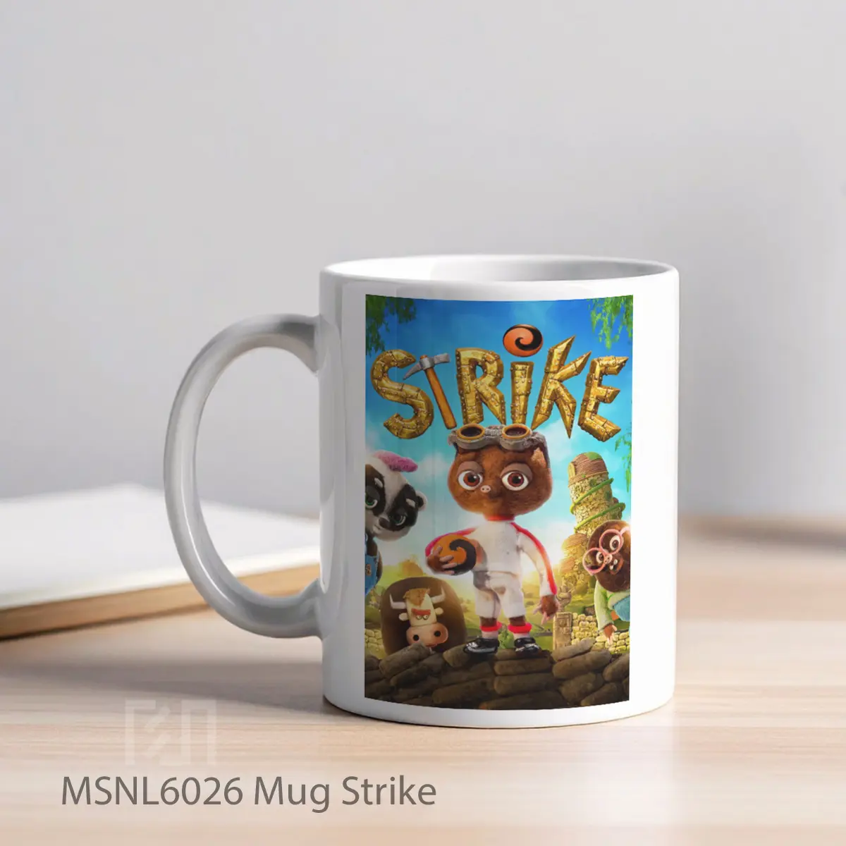 Mug Strike Gelas Keramik Tema Film MSNL6026 - Tampak Kiri