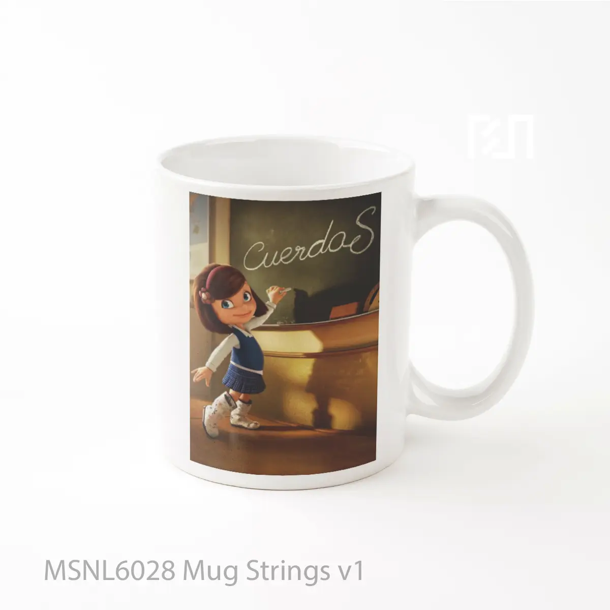 Mug Strings V1 Gelas Keramik Tema Film MSNL6028