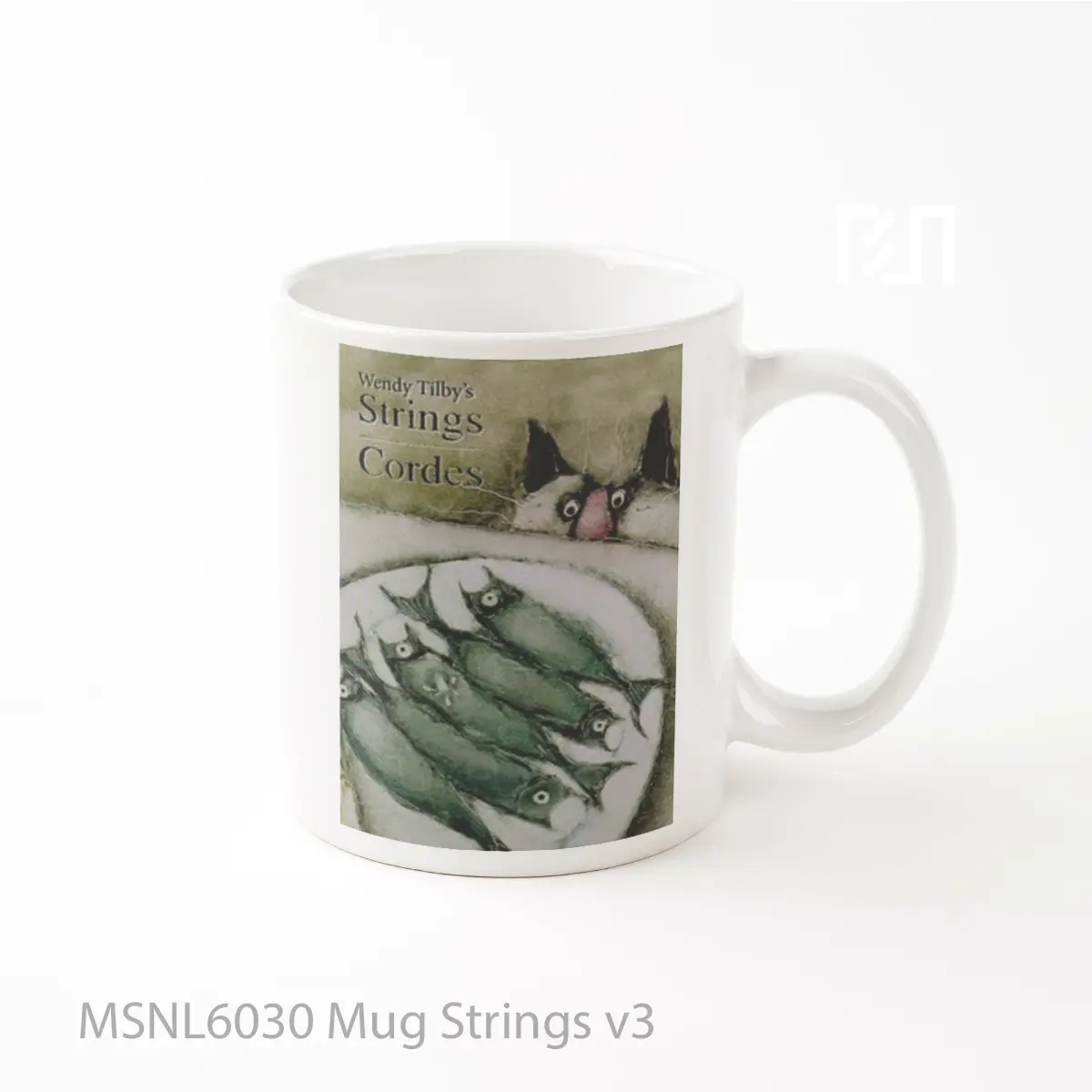 Mug Strings V3 Gelas Keramik Tema Film MSNL6030