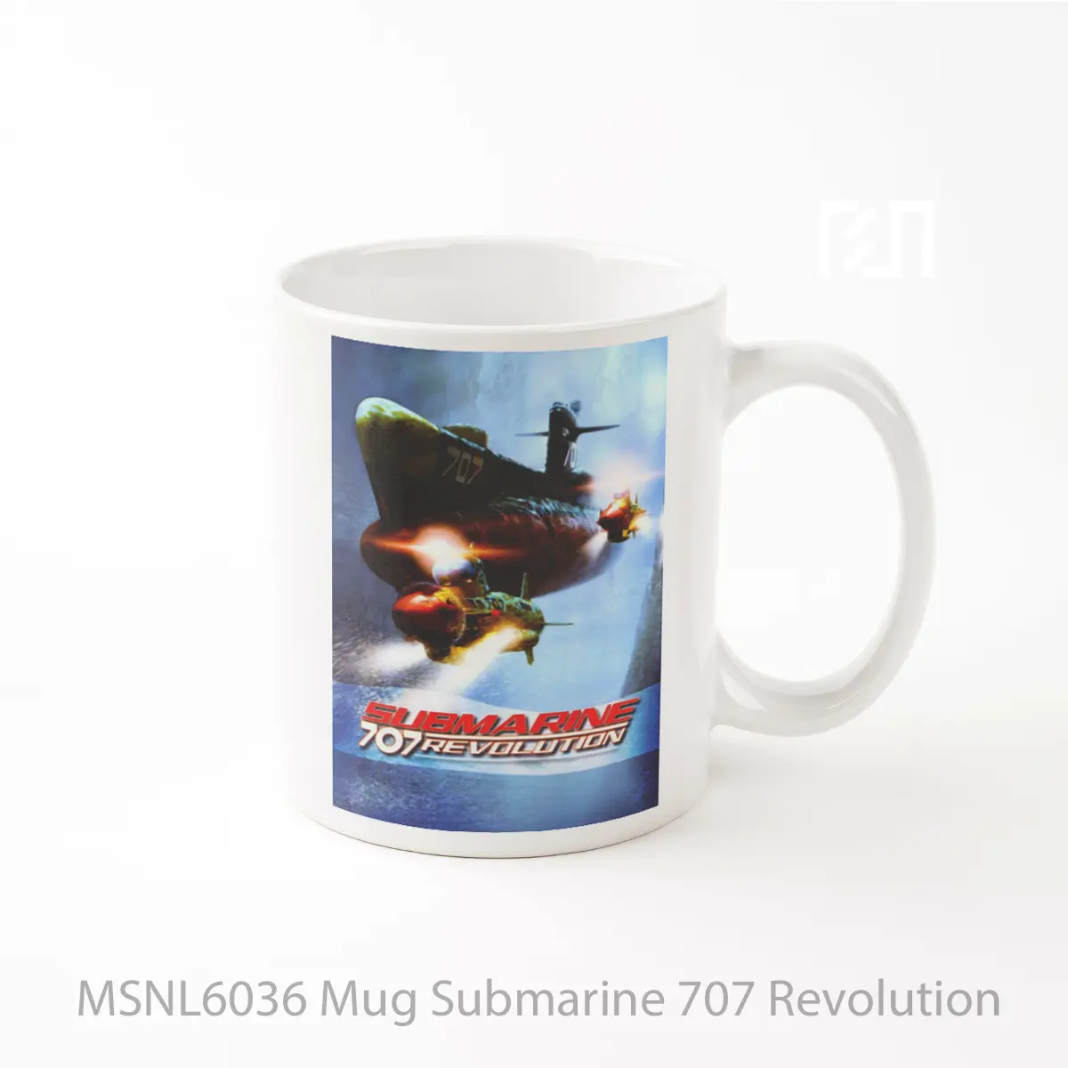 Mug Submarine 707 Revolution Gelas Keramik Tema Film MSNL6036