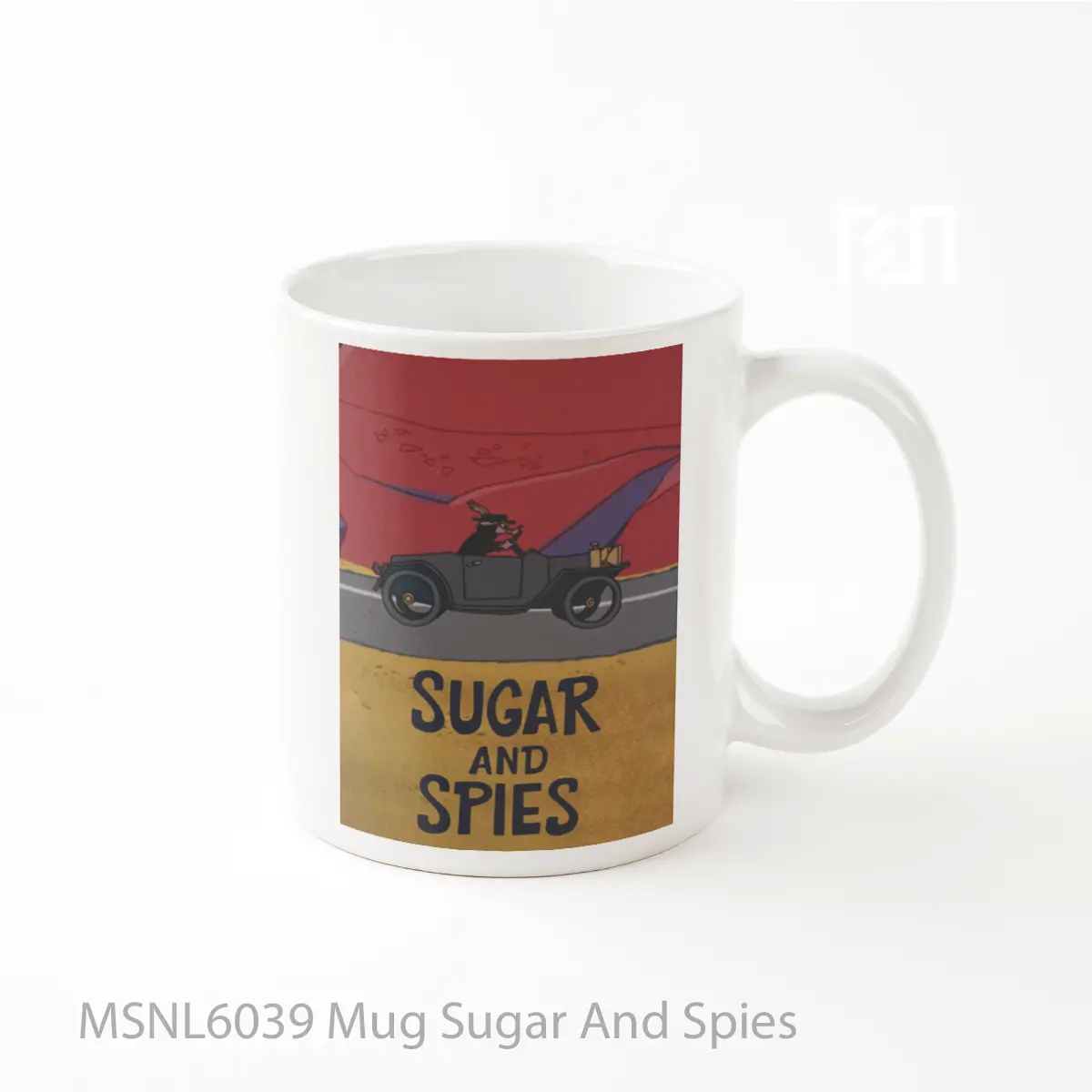 Mug Sugar And Spies Gelas Keramik Tema Film MSNL6039