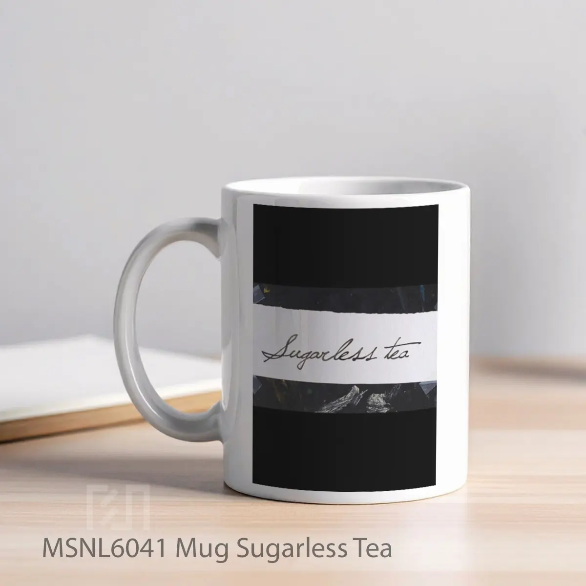 Mug Sugarless Tea Gelas Keramik Tema Film MSNL6041 - Tampak Kiri