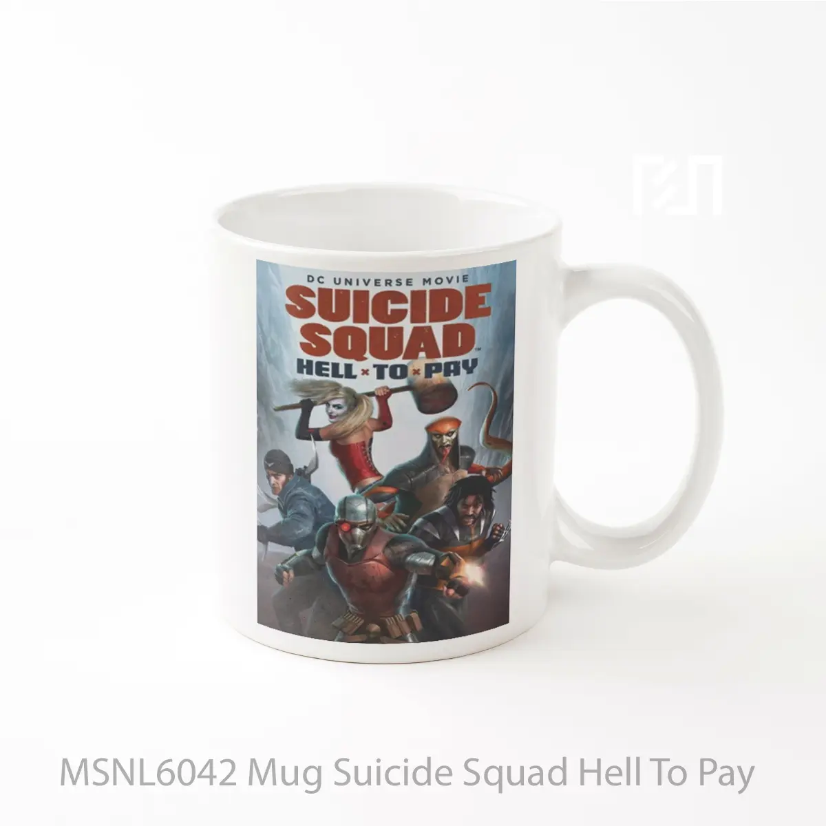 Mug Suicide Squad Hell To Pay Gelas Keramik Tema Film MSNL6042