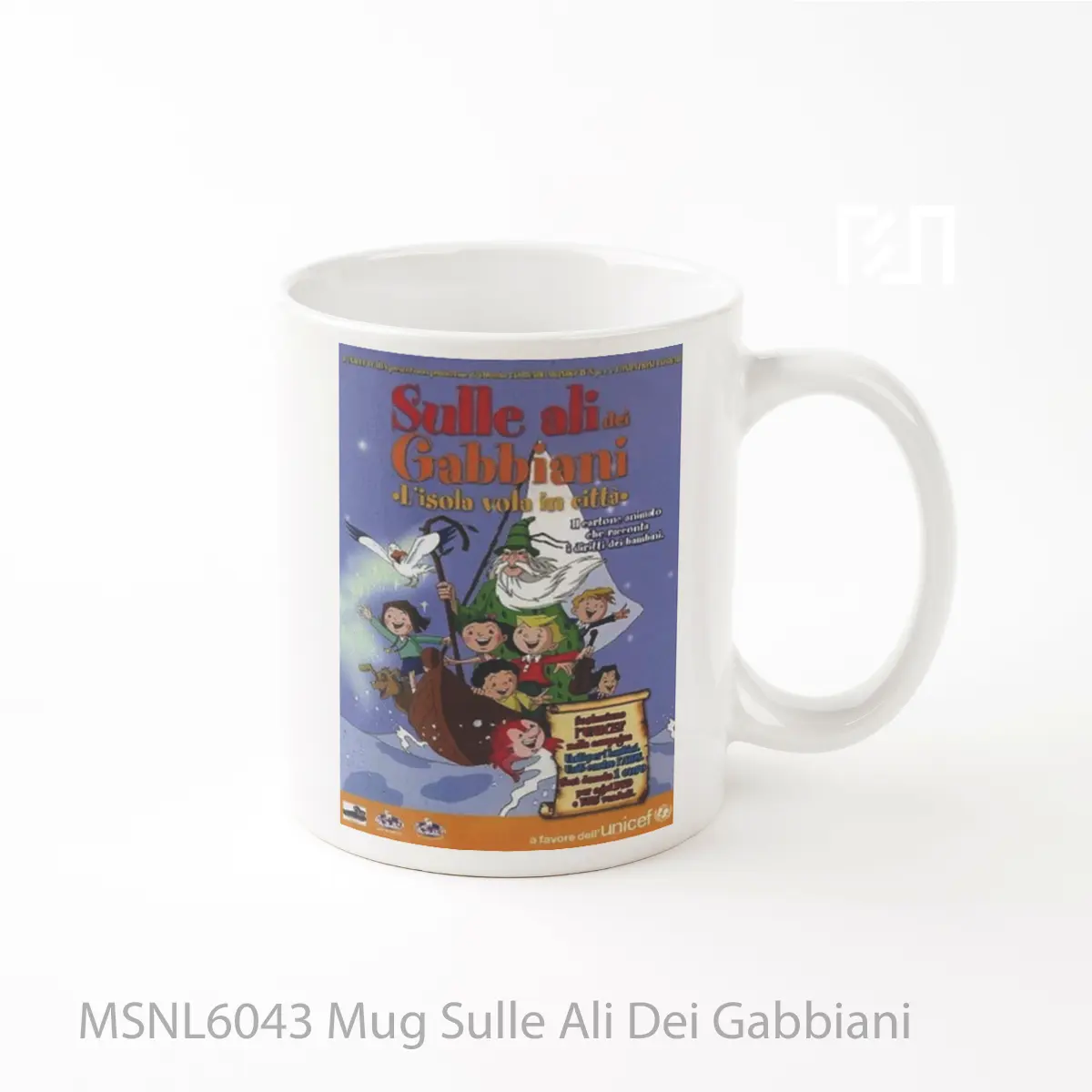 Mug Sulle Ali Dei Gabbiani Gelas Keramik Tema Film MSNL6043