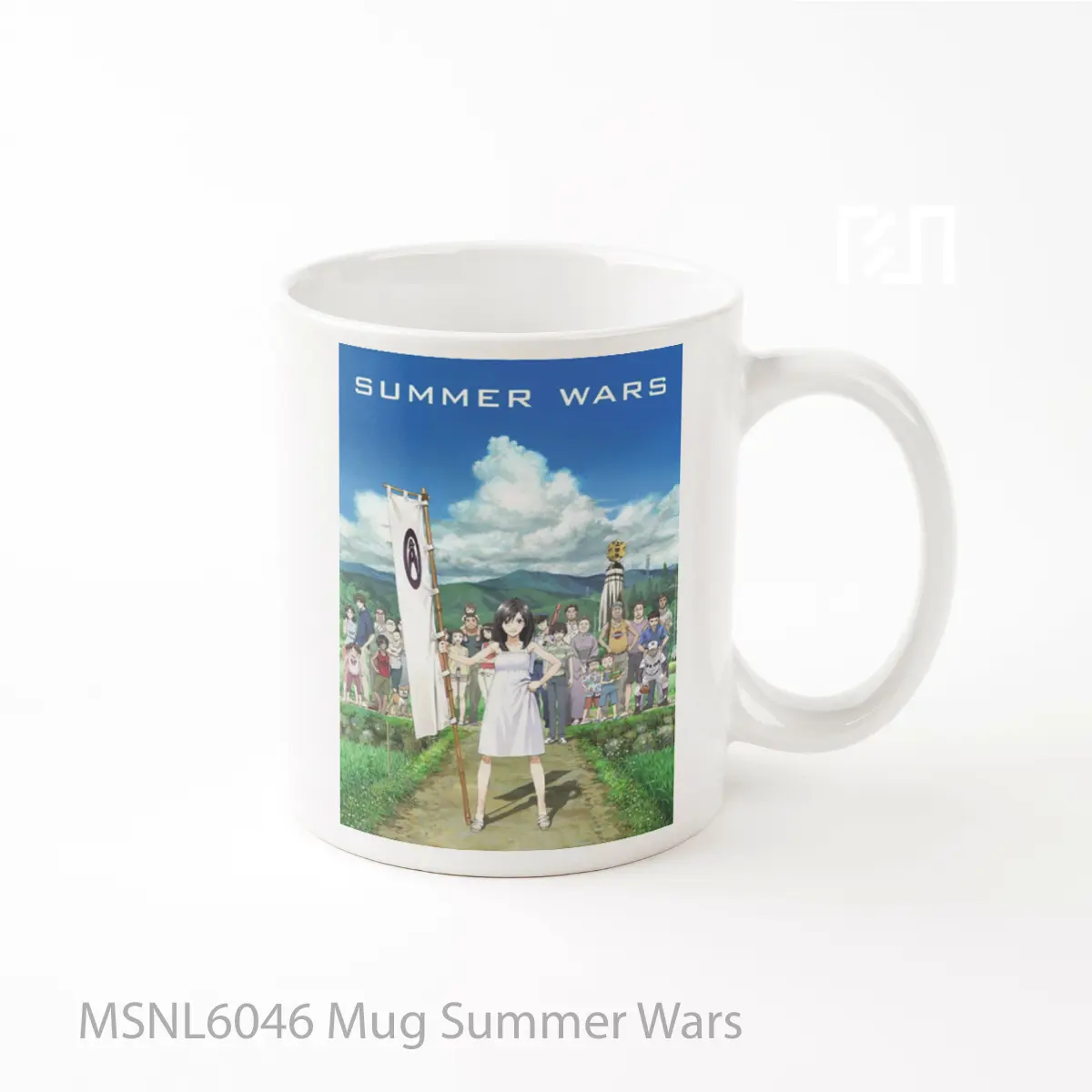 Mug Summer Wars Gelas Keramik Tema Film MSNL6046