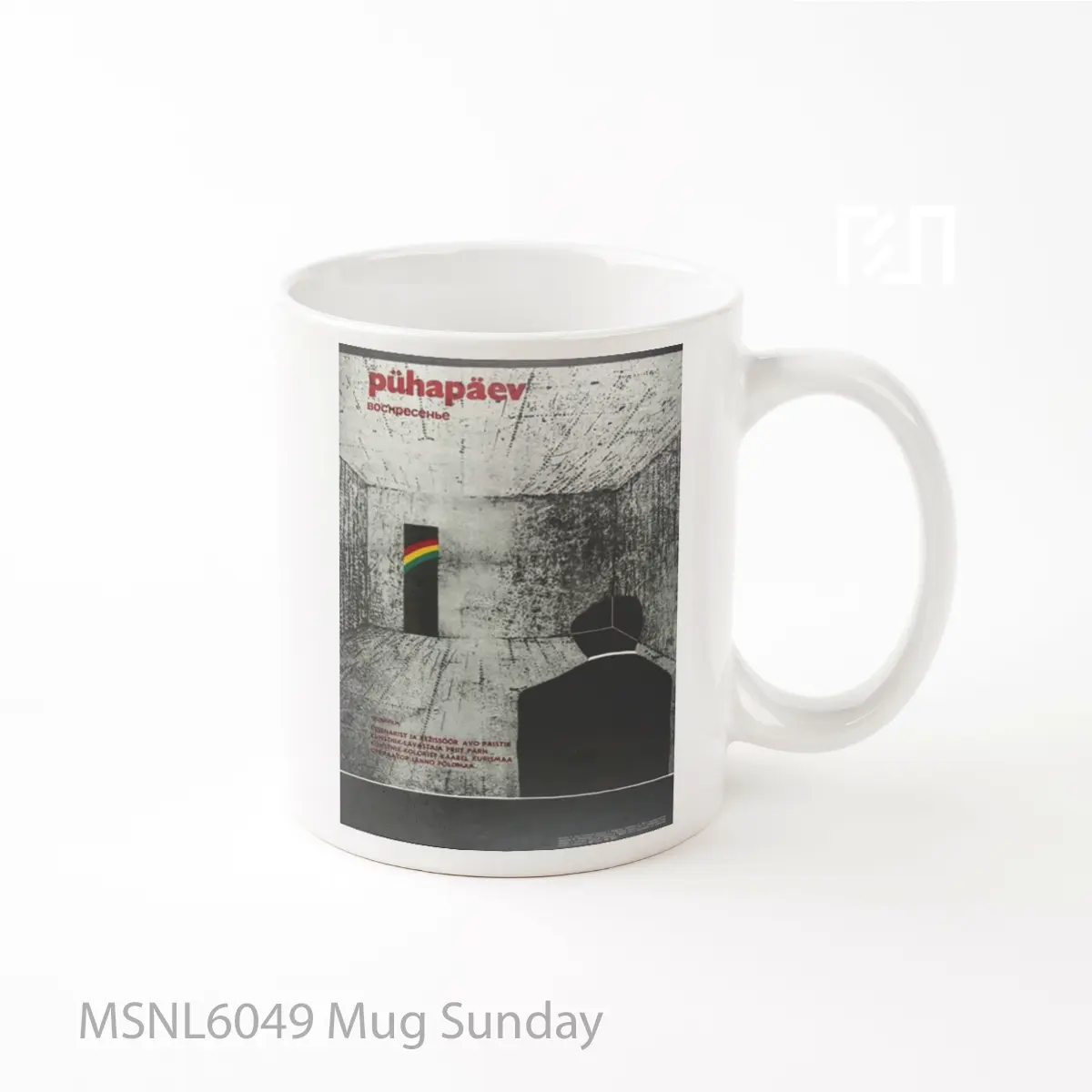 Mug Sunday Gelas Keramik Tema Film MSNL6049