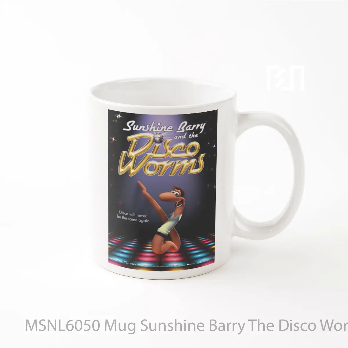 Mug Sunshine Barry The Disco Worms Gelas Keramik Tema Film MSNL6050