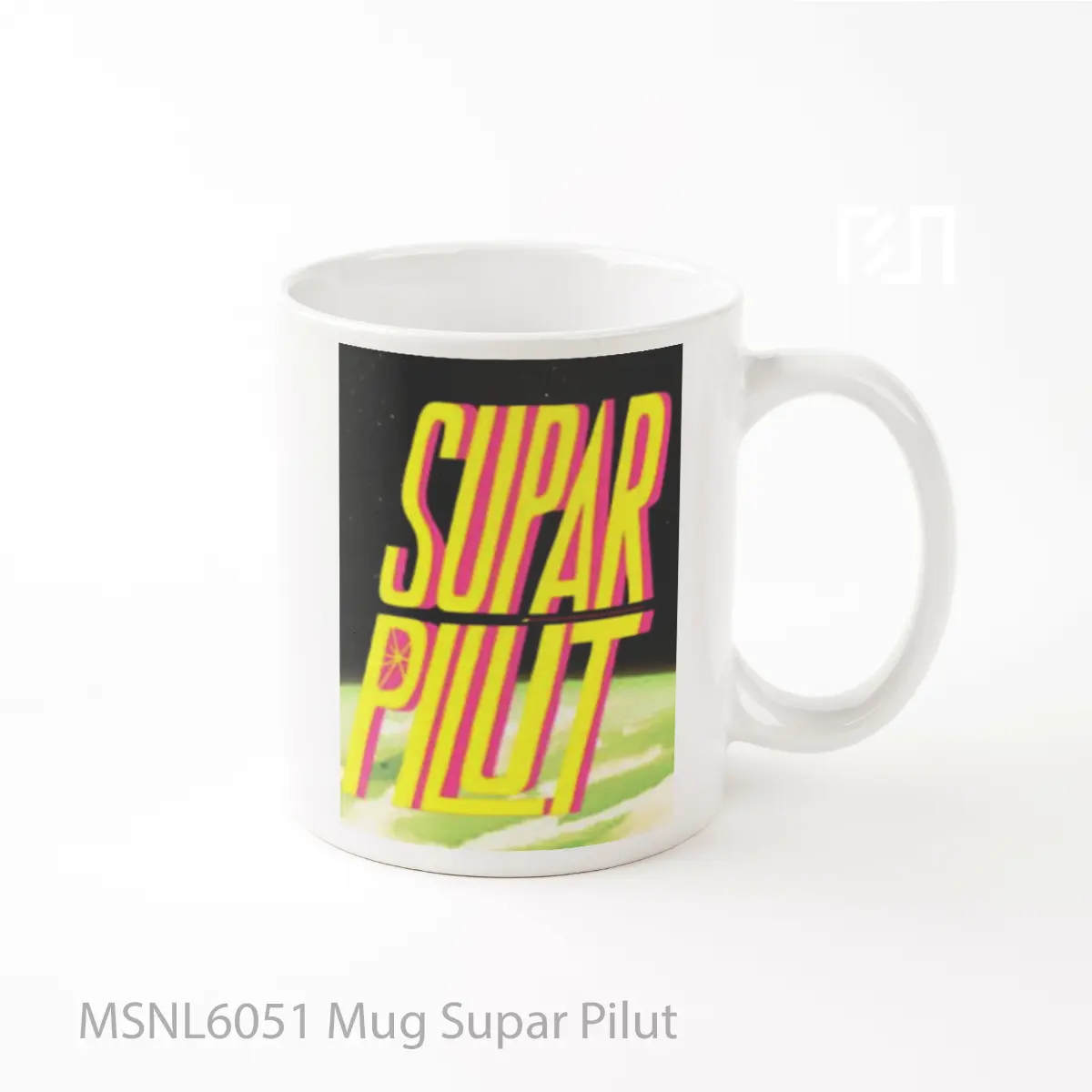 Mug Supar Pilut Gelas Keramik Tema Film MSNL6051