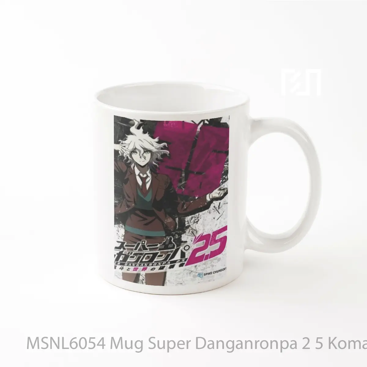 Mug Super Danganronpa 2 5 Komaeda Nagito To Sekai No Hakaimono Gelas Keramik Tema Film MSNL6054