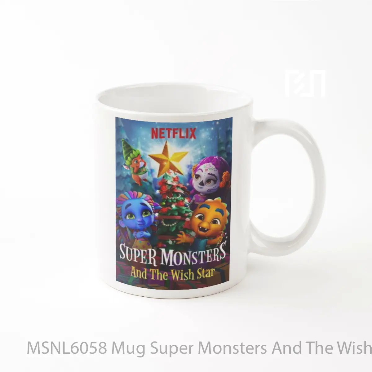 Mug Super Monsters And The Wish Star Gelas Keramik Tema Film MSNL6058