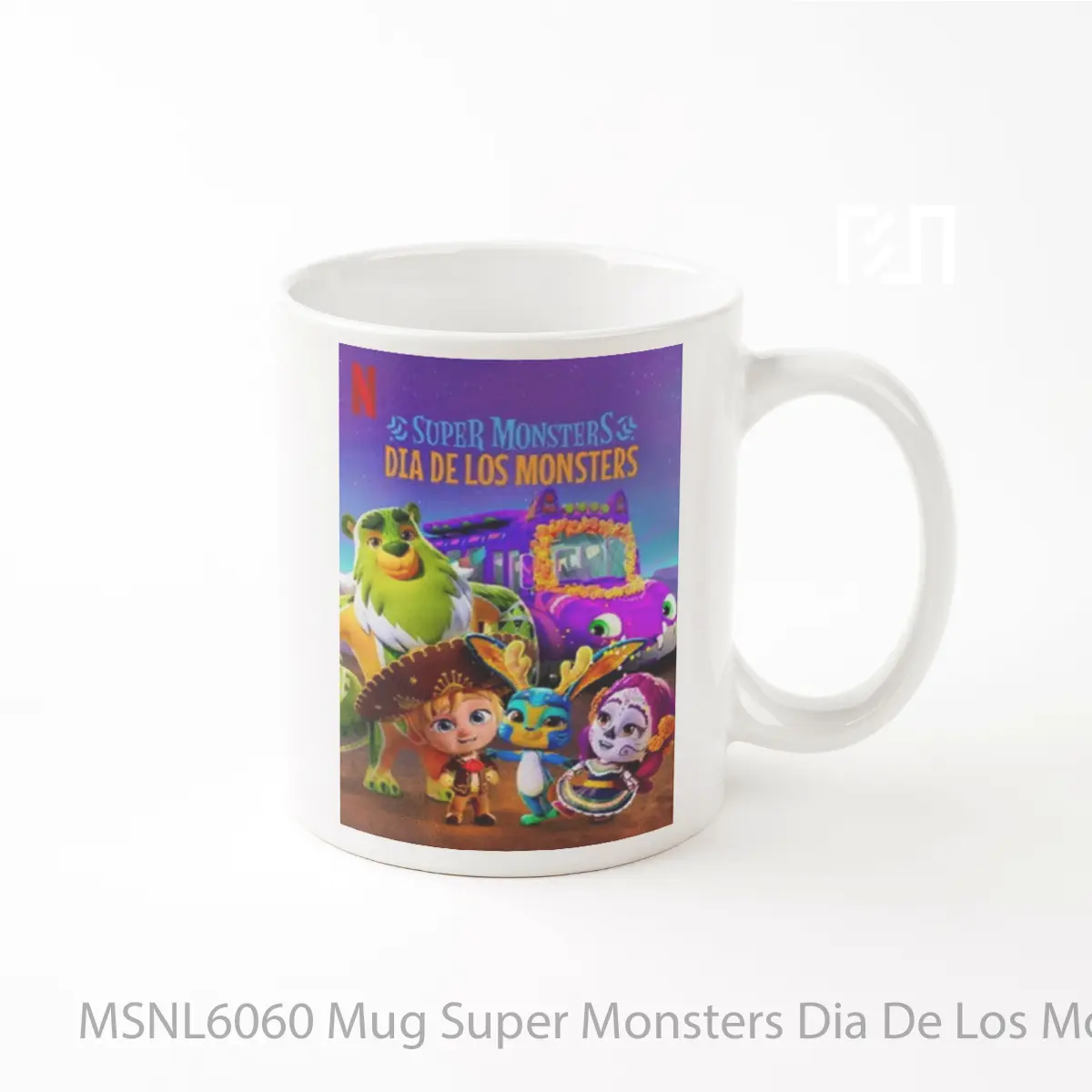 Mug Super Monsters Dia De Los Monsters Gelas Keramik Tema Film MSNL6060