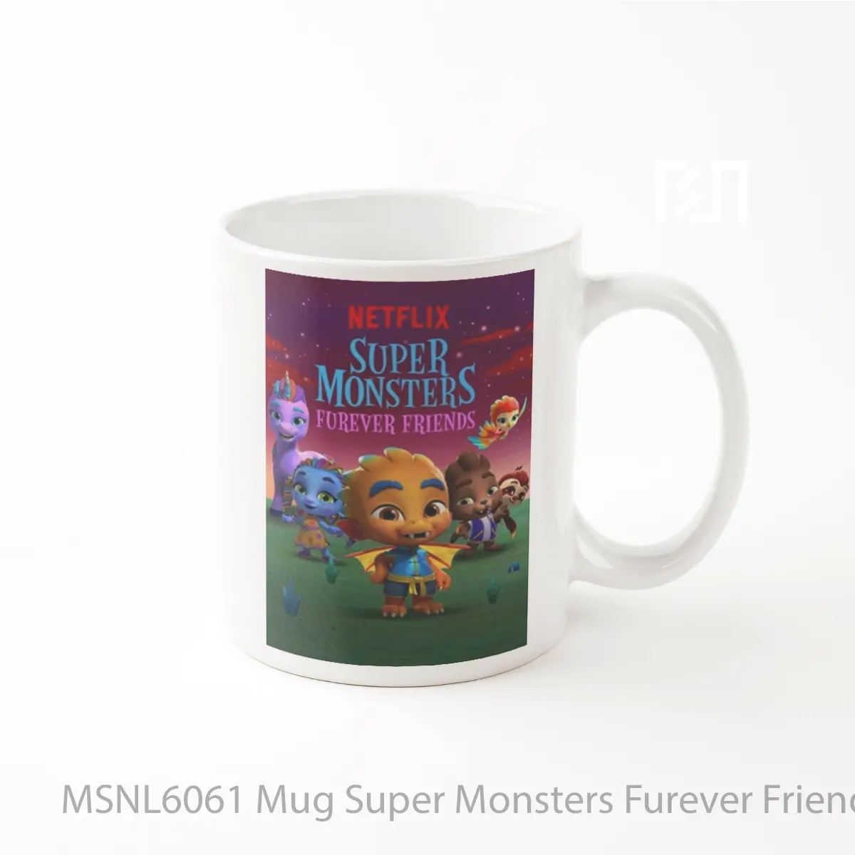 Mug Super Monsters Furever Friends Gelas Keramik Tema Film MSNL6061