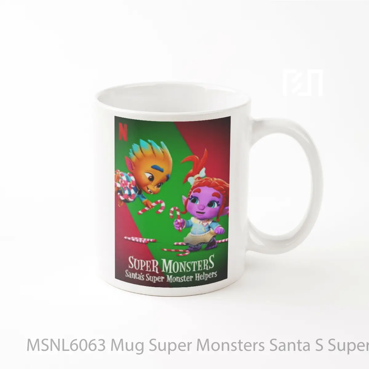Mug Super Monsters Santa S Super Monster Helpers Gelas Keramik Tema Film MSNL6063