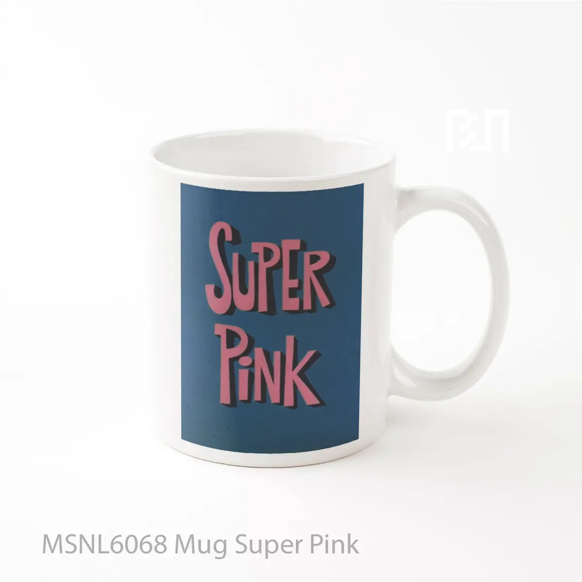 Mug Super Pink Gelas Keramik Tema Film MSNL6068