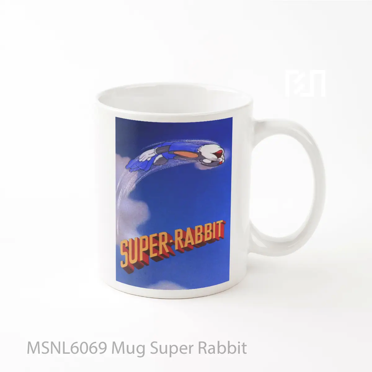 Mug Super Rabbit Gelas Keramik Tema Film MSNL6069