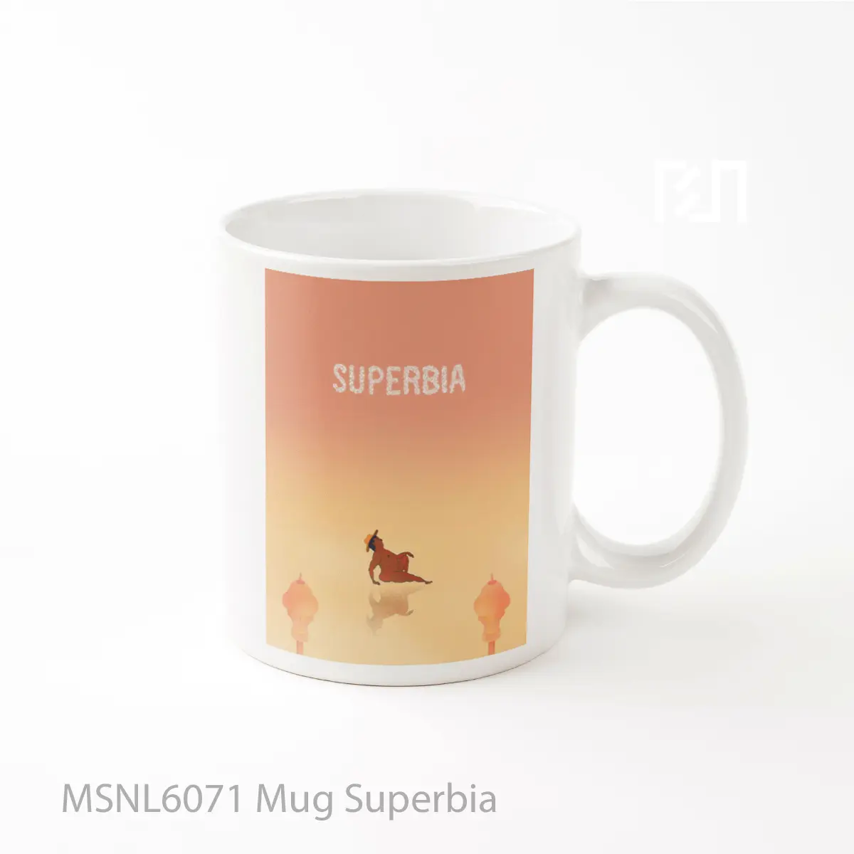 Mug Superbia Gelas Keramik Tema Film MSNL6071