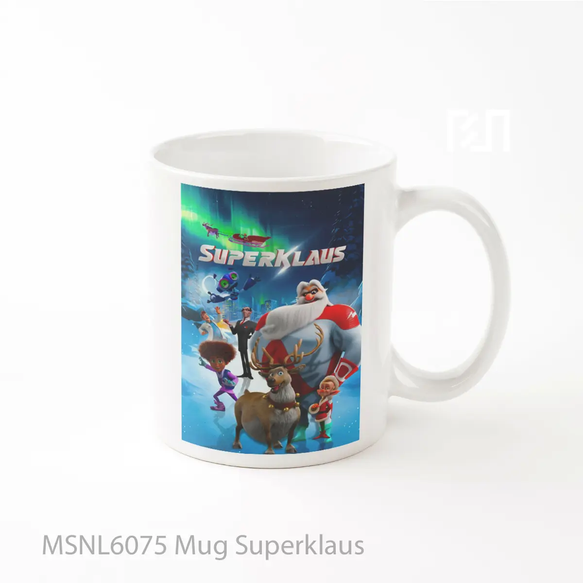 Mug Superklaus Gelas Keramik Tema Film MSNL6075