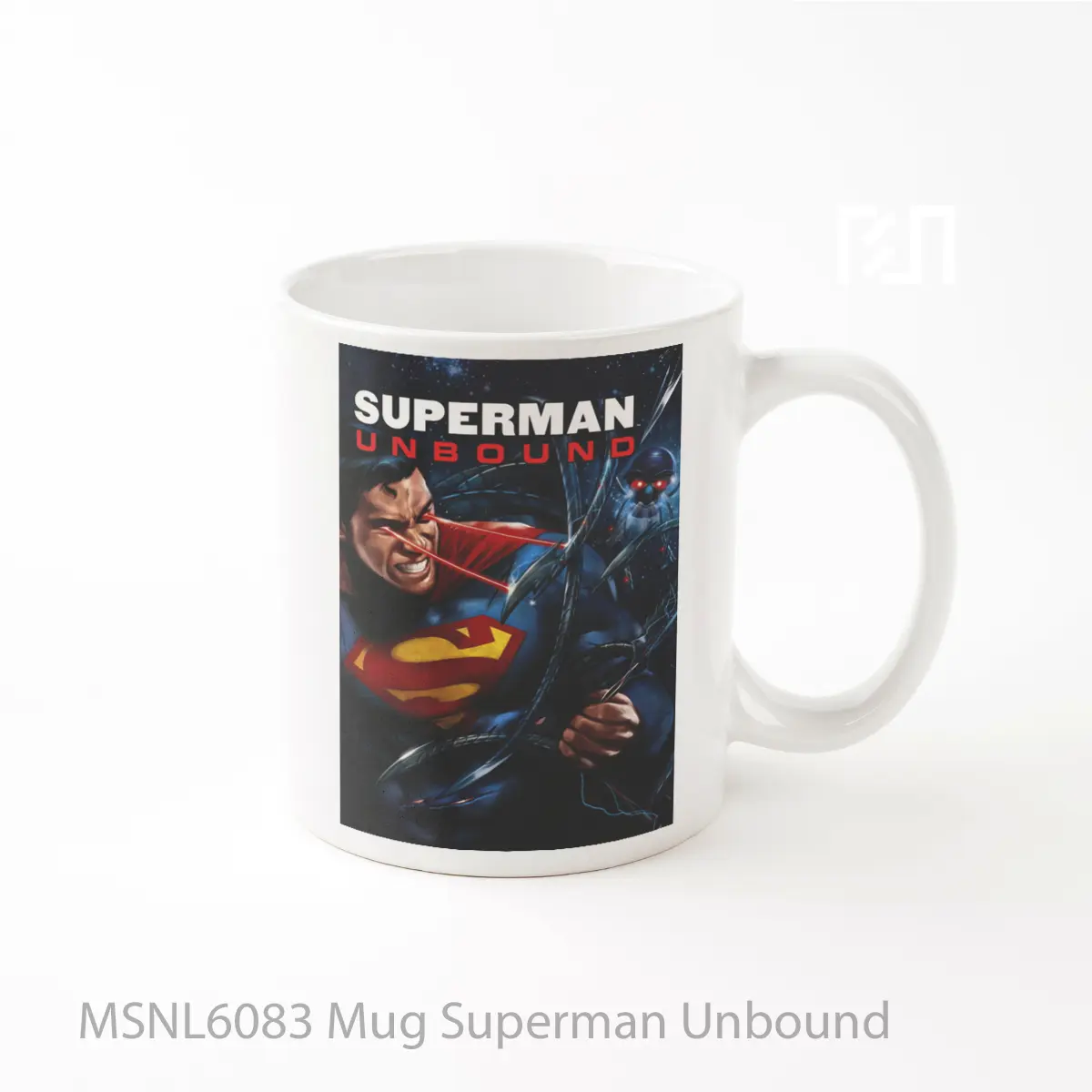 Mug Superman Unbound Gelas Keramik Tema Film MSNL6083
