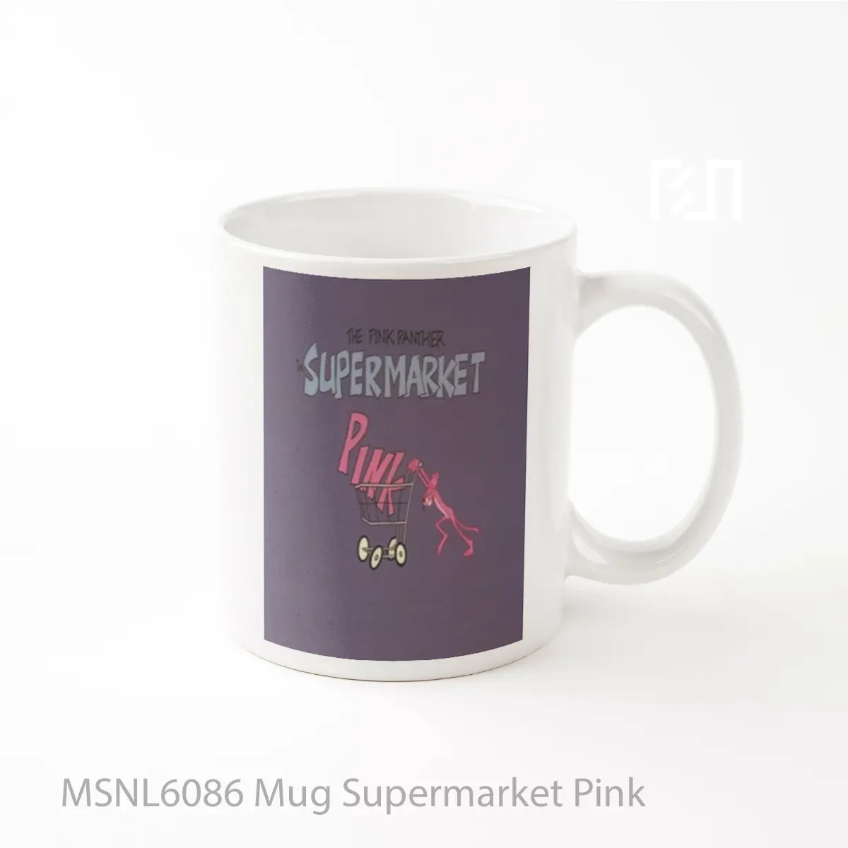 Mug Supermarket Pink Gelas Keramik Tema Film MSNL6086