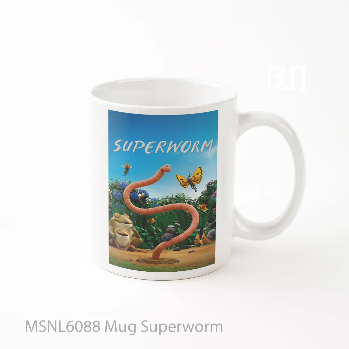 Mug Superworm Gelas Keramik Tema Film MSNL6088
