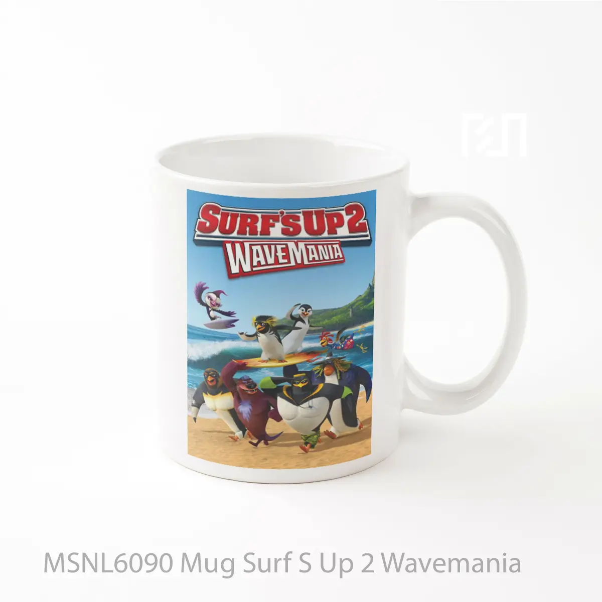 Mug Surf S Up 2 Wavemania Gelas Keramik Tema Film MSNL6090