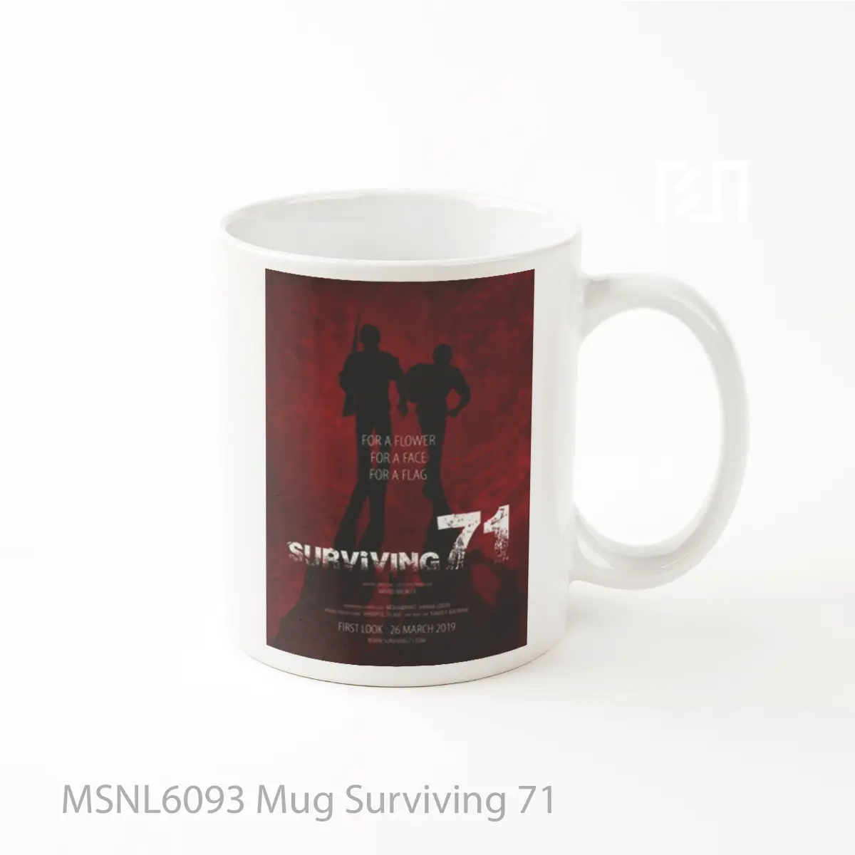 Mug Surviving 71 Gelas Keramik Tema Film MSNL6093