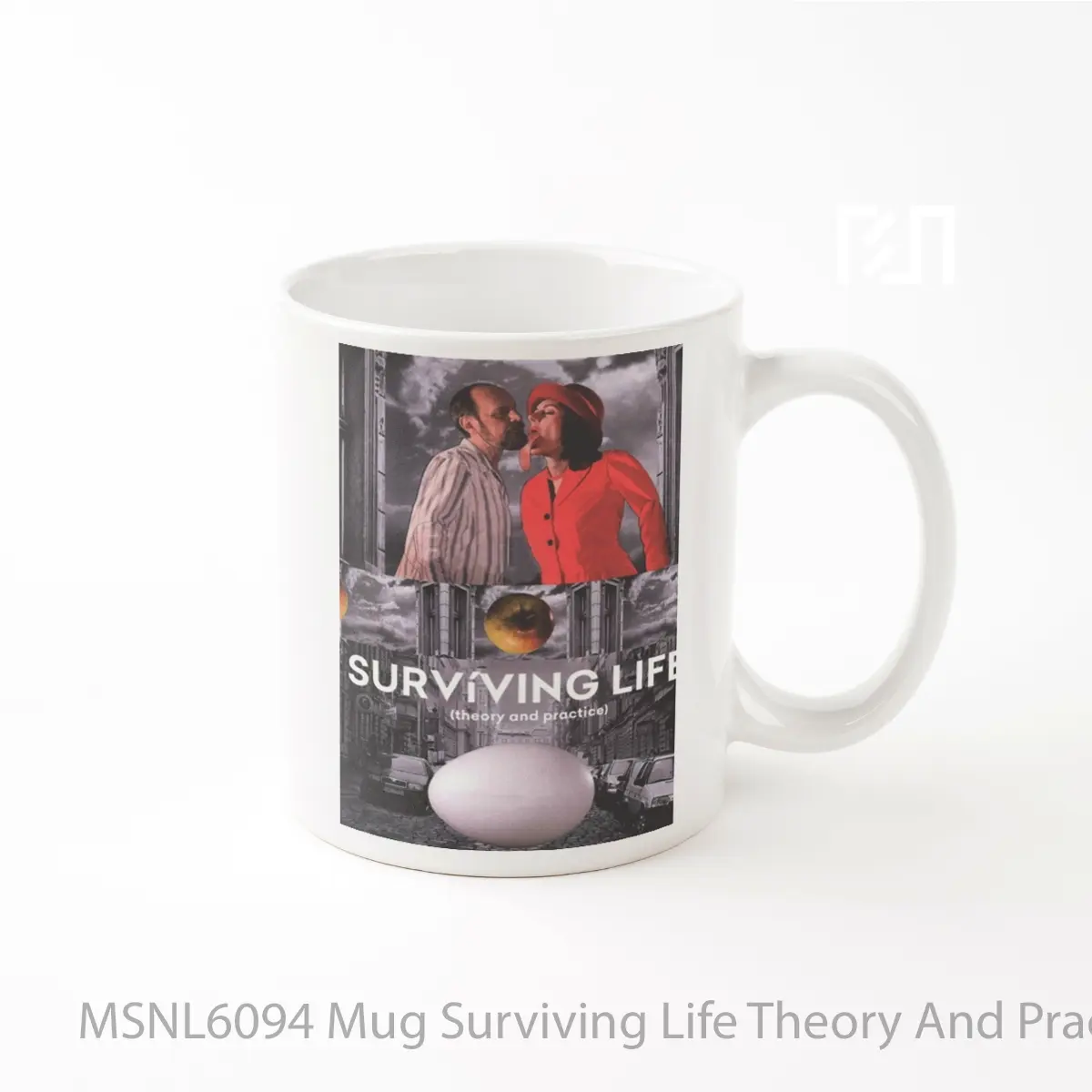 Mug Surviving Life Theory And Practice Gelas Keramik Tema Film MSNL6094