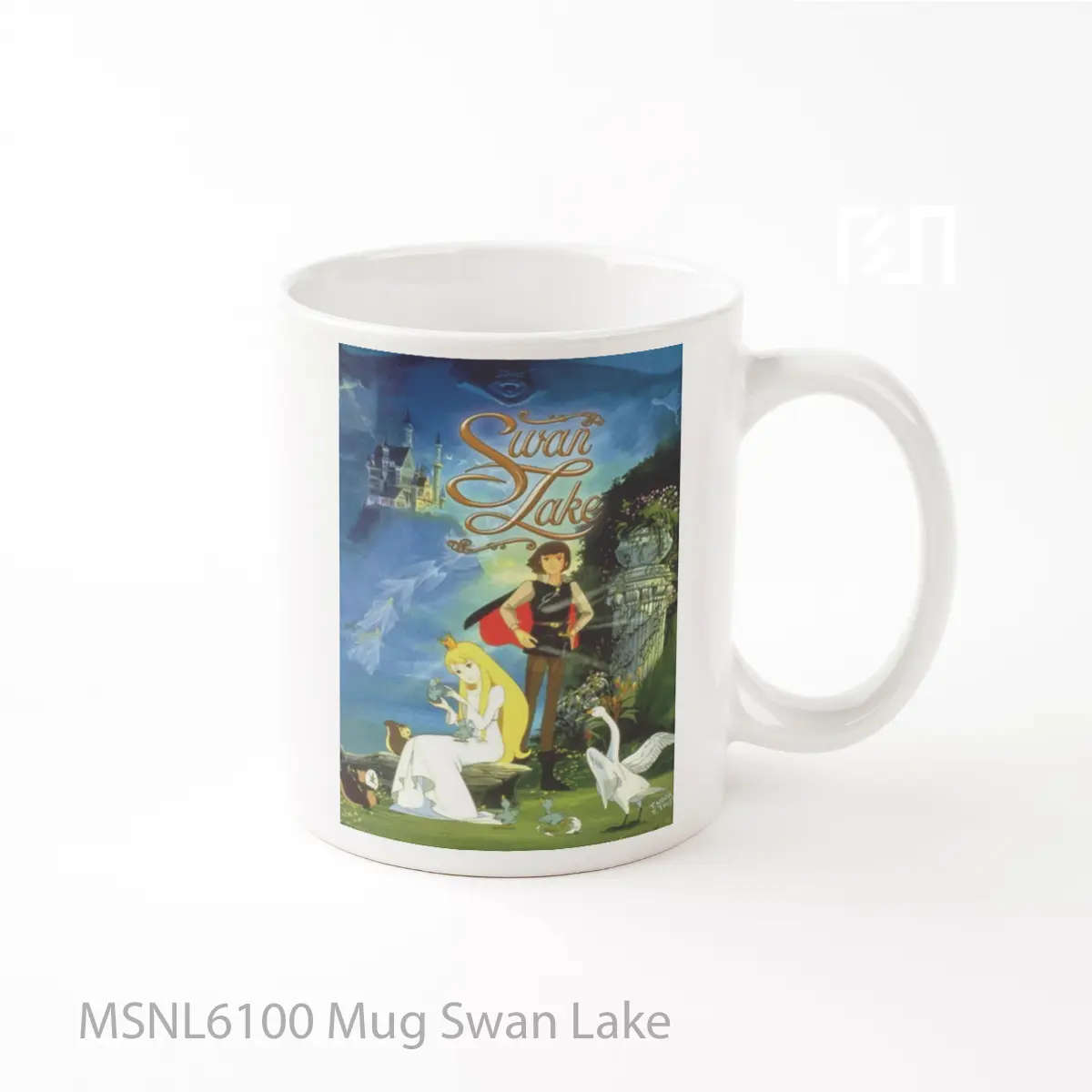 Mug Swan Lake Gelas Keramik Tema Film MSNL6100