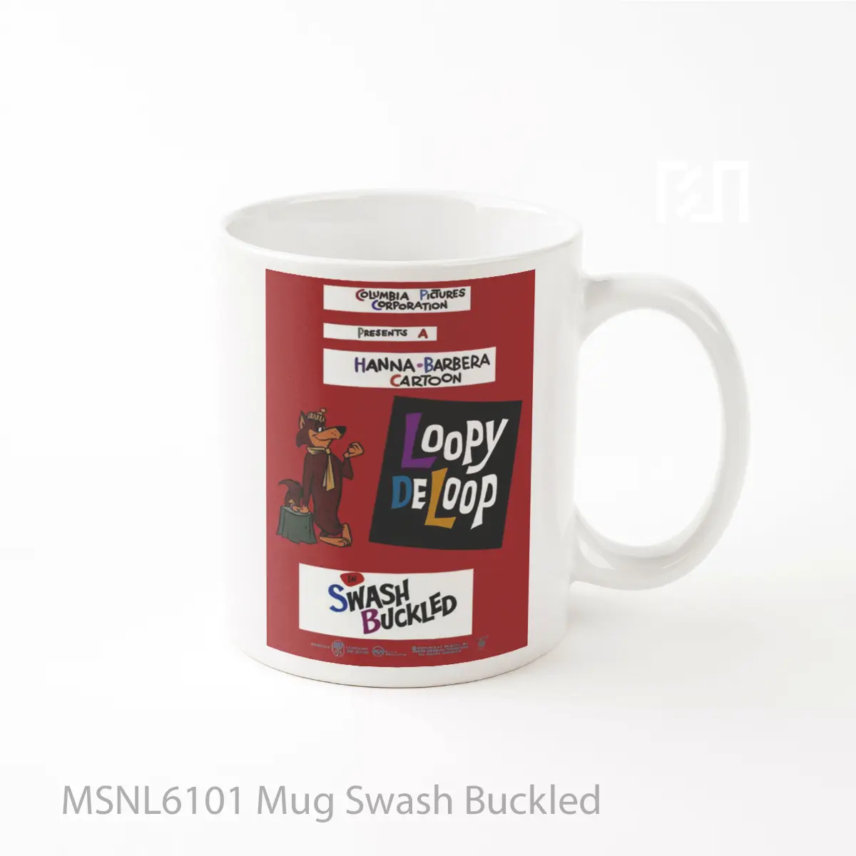 Mug Swash Buckled Gelas Keramik Tema Film MSNL6101