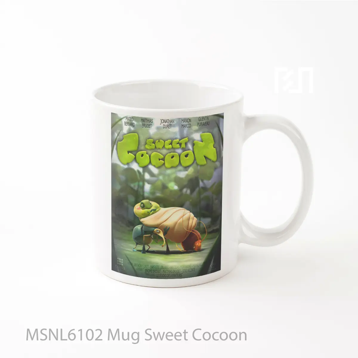 Mug Sweet Cocoon Gelas Keramik Tema Film MSNL6102