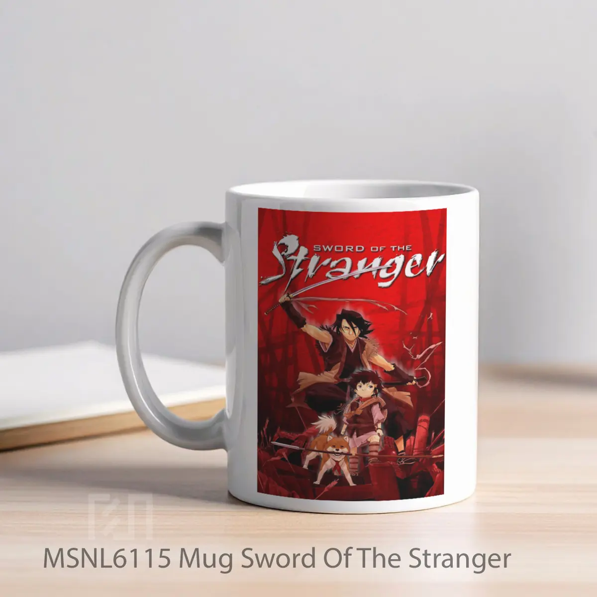 Mug Sword Of The Stranger Gelas Keramik Tema Film MSNL6115 - Tampak Kiri