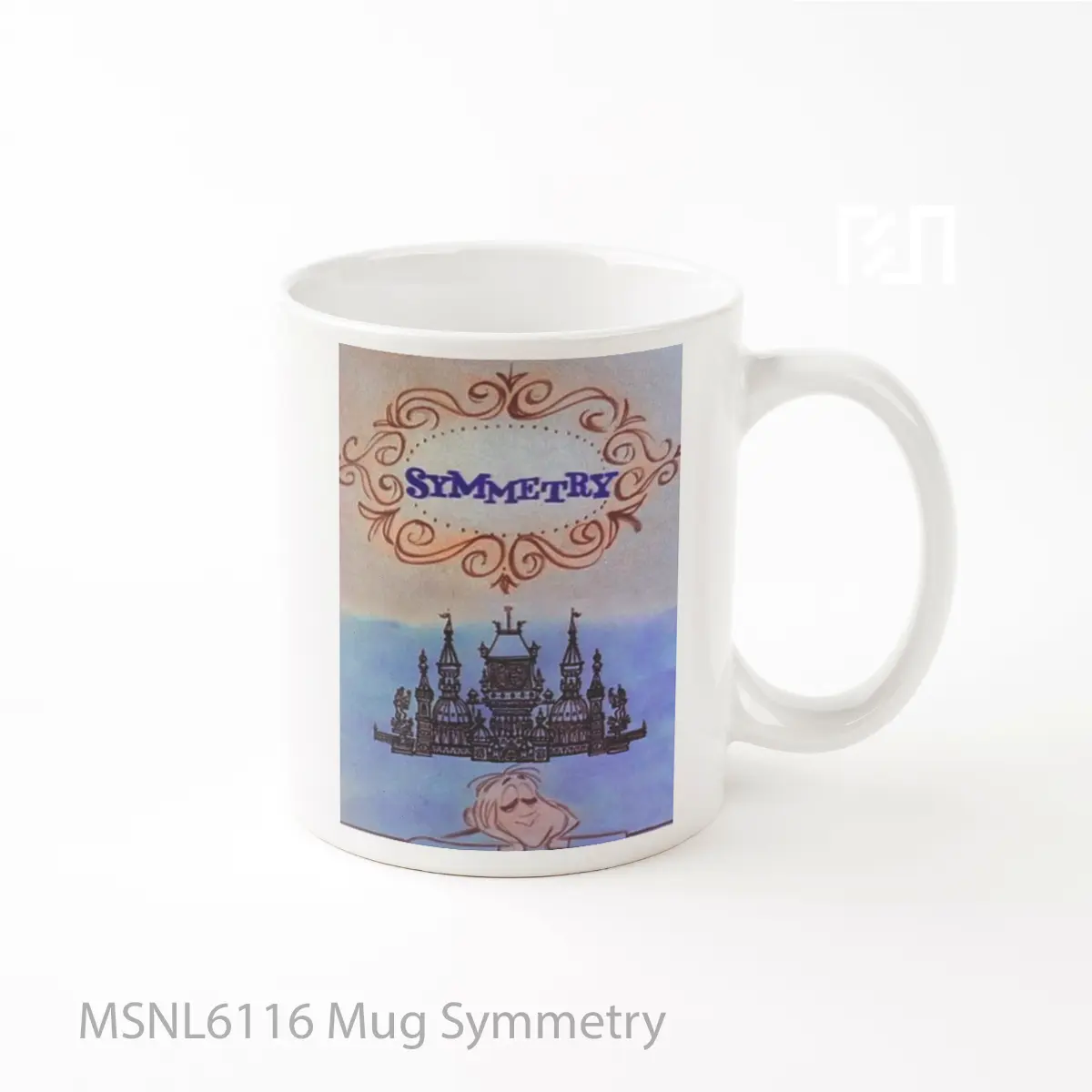 Mug Symmetry Gelas Keramik Tema Film MSNL6116