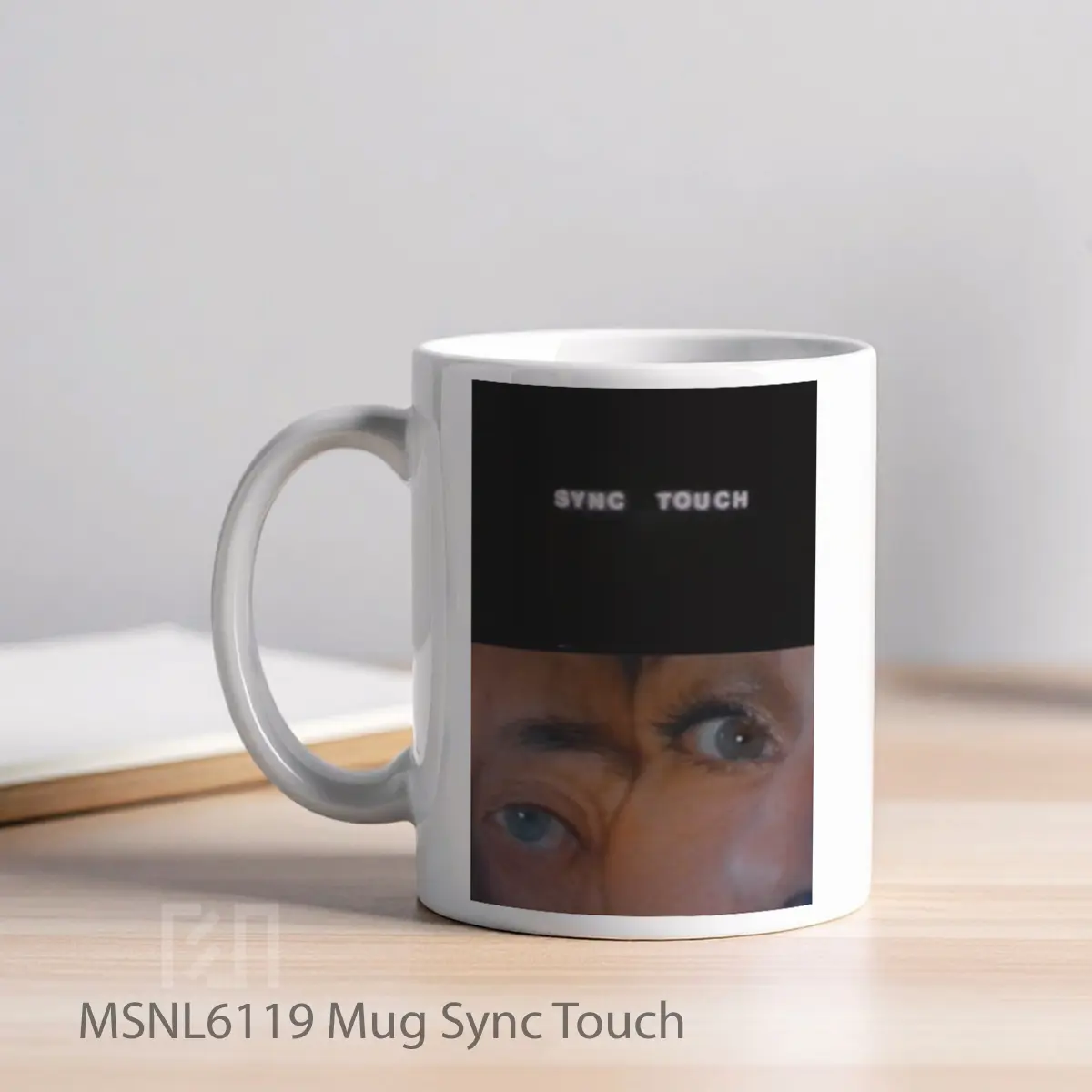 Mug Sync Touch Gelas Keramik Tema Film MSNL6119 - Tampak Kiri