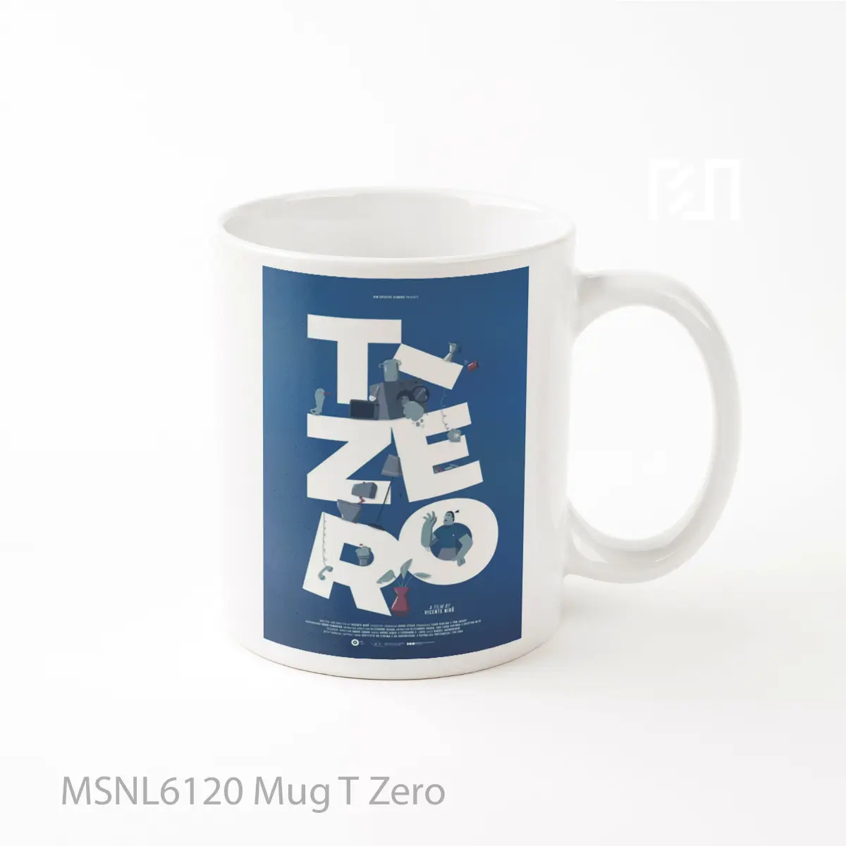 Mug T Zero Gelas Keramik Tema Film MSNL6120