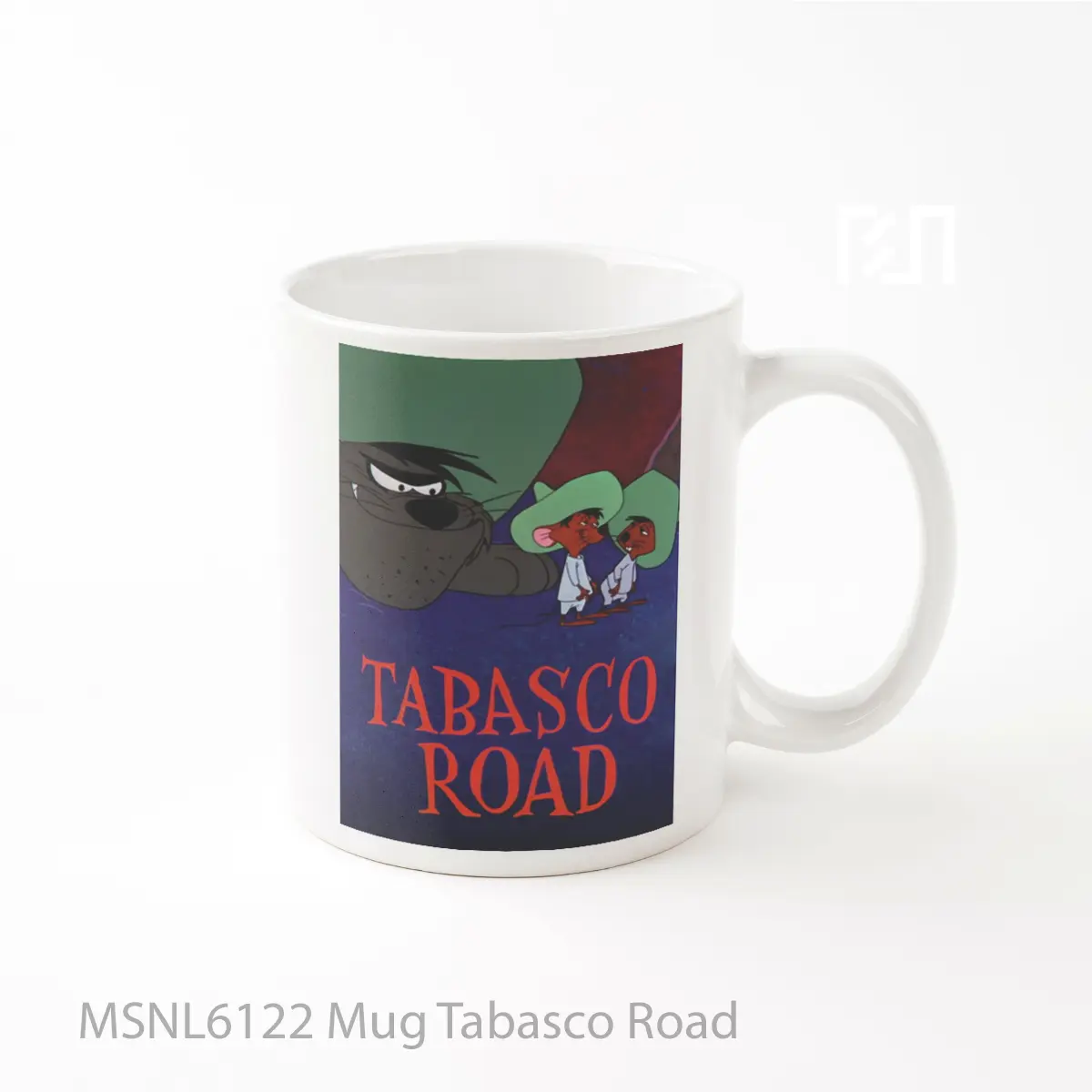 Mug Tabasco Road Gelas Keramik Tema Film MSNL6122